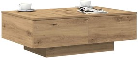 vidaXL Τραπεζάκι Σαλονιού Artisan Δρυς 90x60x31 εκ. Επεξ. Ξύλο