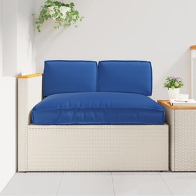 vidaXL Σετ Μαξιλαριών Πάγου με μαξιλάρι 3 pcs Βασιλικό Μπλε