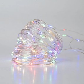 Χριστουγεννιάτικα Λαμπάκια Σειρά 100 Led 60537 5m Silver