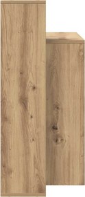 vidaXL Γραφείο Artisan Oak Επεξεργασμένο Ξύλο 100 x 40 x 90 cm