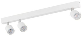 Φωτιστικό Οροφής - Σποτ Top 6318 3xGU10 10W 74x16cm White TK Lighting