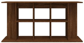 vidaXL Βάση Ενυδρείου Καφέ Δρυς 120x40x60 εκ. από Επεξεργασμένο Ξύλο