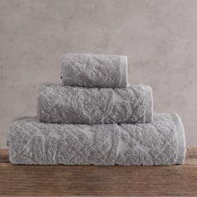 Πετσέτα Χεριών (30x50) Rythmos Imani 500gsm Γκρι