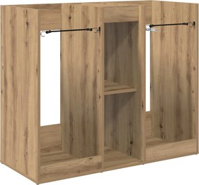 vidaXL Ντουλάπι Γκολφ Μονόχρωμο Artisan Oak 102 x 45 x 85,5 εκ