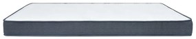 vidaXL Στρώμα Boxspring 190x90x20 εκ. μέτριας απαλότητας Υφασμάτινο