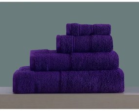 Makis Tselios Home Σετ Πετσέτες 4τμχ Lillie No3 Purple Βάρους 500gr/m²