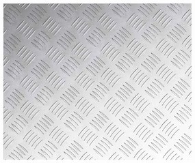 vidaXL Επιφάνειες Καρό 2 pcs Ασημί 60 x 50 cm Αλουμίνιο