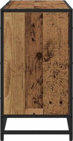 vidaXL Ντουλάπι Μπάνιου Παλιό Ξύλο 80 x 33 x 60 εκ Επεξεργασμένο Ξύλο