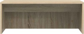 vidaXL Επιτοίχιο γραφείο Επιτοίχιο Δρύς Sonoma 80 x 45 x 30 εκ