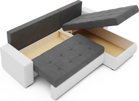 Γωνιακός καναπές Riverside-Gkri-Leuko - 148.00Χ245.00Χ85.00cm