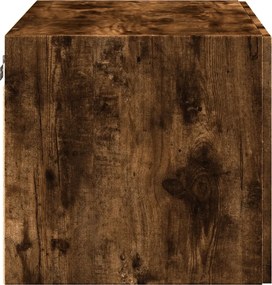 vidaXL Ντουλάπι Τοίχου Καπνιστή Δρυς 80x42,5x40 εκ. Επεξεργασμένο Ξύλο
