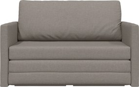 vidaXL Κρεβάτι καναπές 110cm Taupe ύφασμα