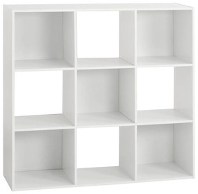 Βιβλιοθήκη Δαπέδου 9 Θέσεων (100.5x32x100.5) F-V Mix White 138971C