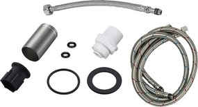 BRUNO μπαταρία πάγκου κουζίνας BRN-0238, τρίοδη, αναμεικτική, ασημί