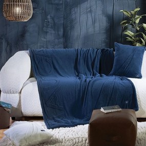 Κουβέρτα Καναπέ Nau Coast True Navy Nef-Nef Homeware 130x 180 130x180cm Πολυέστερ