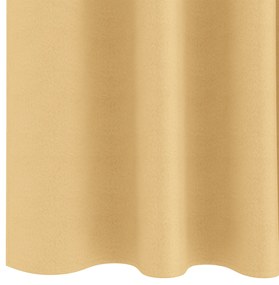 vidaXL Κουρτίνες με κουρτίνες 2 pcs Μπεζ 225 x 140 εκ. Πολυεστέρας