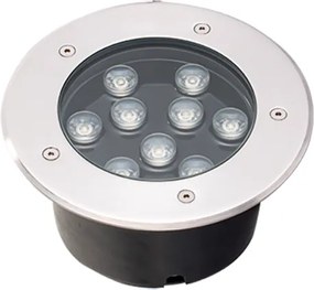 Επιδαπέδιο χωνευτό φωτιστικό Viokef Lotus ΙV