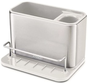Θήκη Οργάνωσης Νεροχύτη Surface 851693 18x12,8x12,5cm White Joseph Joseph Stainless Steel