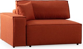 Corner Sofa-Bed Pırlo Corner Right - Orange Orange