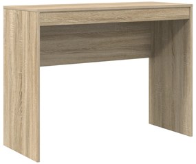 vidaXL Γραφείο με Αποθήκευση Sonoma Oak Επεξεργασμένο Ξύλο
