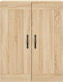 vidaXL Ντουλάπι Sonoma δρυς 69,5 x 34 x 180 εκ. από Επεξεργασμένο Ξύλο