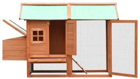 vidaXL Κοτέτσι 170 x 81 x 110 εκ. από Μασίφ Ξύλο Πεύκου και Ελάτης