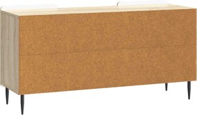 vidaXL Ντουλάπι TV 102 x 34,5 x 52 cm Sonoma Δρυς Επεξεργασμένο Ξύλο
