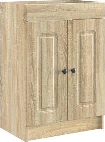 vidaXL Σετ Επίπλων Μπάνιου Sonoma Δρυς 78,5 x 37,5 x 81 εκ