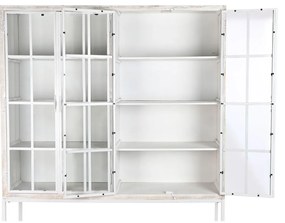 Ράφια DKD Home Decor Λευκό Μαύρο Μέταλλο Ξύλο από Μάνγκο 170 x 45 x 200 cm