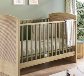 Βρεφική κούνια  Loof Baby L-1013  Φυσικό χρώμα  70x140εκ. Cilek