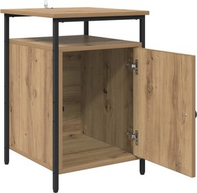 vidaXL Κομοδίνο Artisan Oak 40 x 42 x 60 εκ. Επεξεργασμένο ξύλο