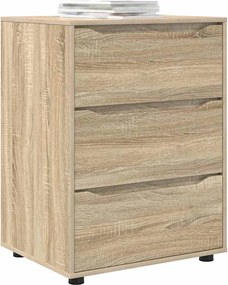 vidaXL Ντουλάπι αποθήκευσης Δρύς Sonoma 60 x 48 x 81 εκ