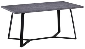 Τραπέζι Hanson EM821,3 160X90X75 cm Metal,Wood