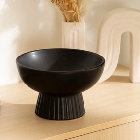 Διακοσμητικό Μπωλ (Φ22x14) A-S Chaya Black 195022