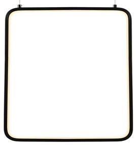 Φωτιστικό Οροφής Μονόφωτο LED Aca Symetria V30LEDP30BK Black