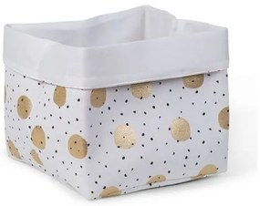 Κουτί Αποθήκευσης 32*32*29 White Gold Dots Childhome