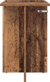 vidaXL End Table Παλιό ξύλο 35 x 40 x 55 εκ. Επεξεργασμένο ξύλο