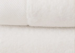 Πετσέτα Λευκή 50%Cotton-50%Bamboo 700gr PE700 - 50x90