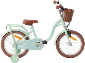 Fairy 16 Inch 24,5 cm Girls Coaster Brake Mint GreenAMIGO