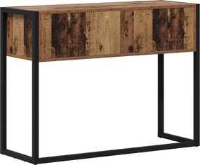 vidaXL End Table Παλιό Ξύλο 100 x 36 x 75 εκ. Επεξεργασμένο ξύλο