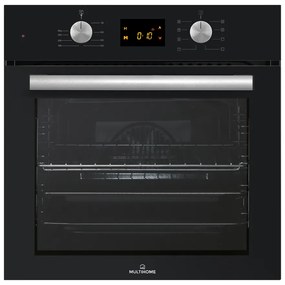 MULTIHOME ΕΝΤΟΙΧΙΖΟΜΕΝΟΣ ΦΟΥΡΝΟΣ ΗΛΕΚΤΡΙΚΟΣ MULTIHOME MH-6002 BLACK GLASS 930-002-6002