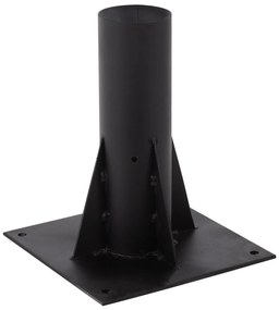 ΜΑΥΡΗ ΒΑΣΗ ΟΜΠΡΕΛΑΣ ΨΑΘΙΝΗΣ ΤΕΤΡΑΓΩΝΗ HM5656 25x25x30Υ εκ. ΒΑΡΈΩΣ ΤΥΠΟΥ