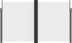 vidaXL Σκίαστρο Πλαϊνό Συρόμενο Λευκό 200 x 1000 εκ.