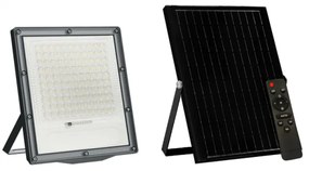 Ηλιακός Προβολέας LED 180W Φυσικό Φως 4000K Στεγανός IP66 FLARE18040 ACA FLARE18040 Γκρι