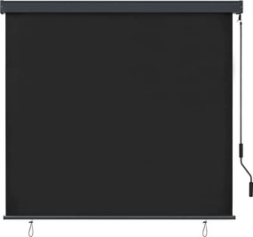 vidaXL Ρόλερ Ανθρακί 180 x 250 cm Ύφασμα και Αλουμίνιο
