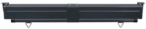 vidaXL Σκίαστρο Βεράντας Πλαϊνό Γκρι 145 x 250 εκ.