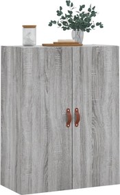 vidaXL Ντουλάπι Τοίχου Γκρι Sonoma 69,5 x 34 x 90 εκ.