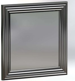 Καθρέπτες Τοίχου Bale (Σετ 2Τμχ) 116SAM1125 40x3x40cm Silver Hanah Home Mdf