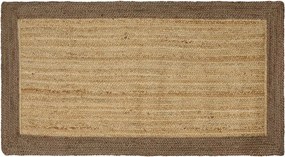 vidaXL Χαλιά χώρου Γκρι 80 x 150 cm Γιούτα