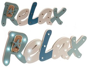 Ξύλινη Πινακίδα Gift Decor Φώτα LED